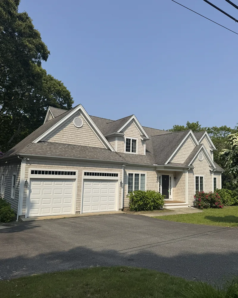 Cape Cod Exterior Home - Elegant Siding